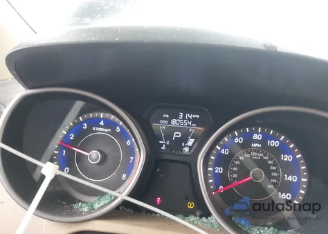 2013 Hyundai Elantra Gls из США, поврежденный, VIN KMHDH4AE3DU597666